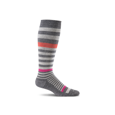 Women's Charcoal Orbital Compression Socks