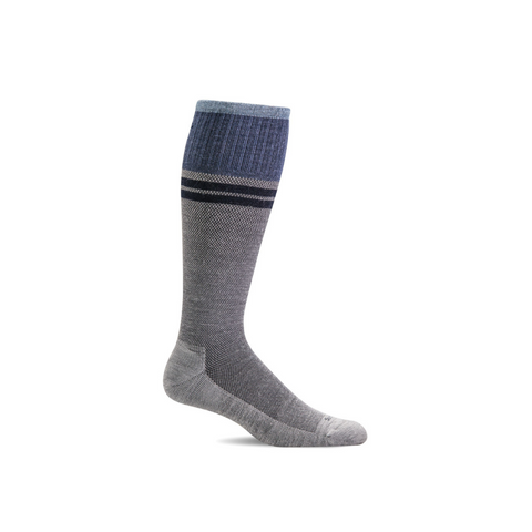 Men's Light Grey Sportster Compression Socks