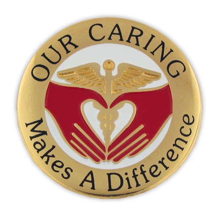 Our Caring Lapel Pin
